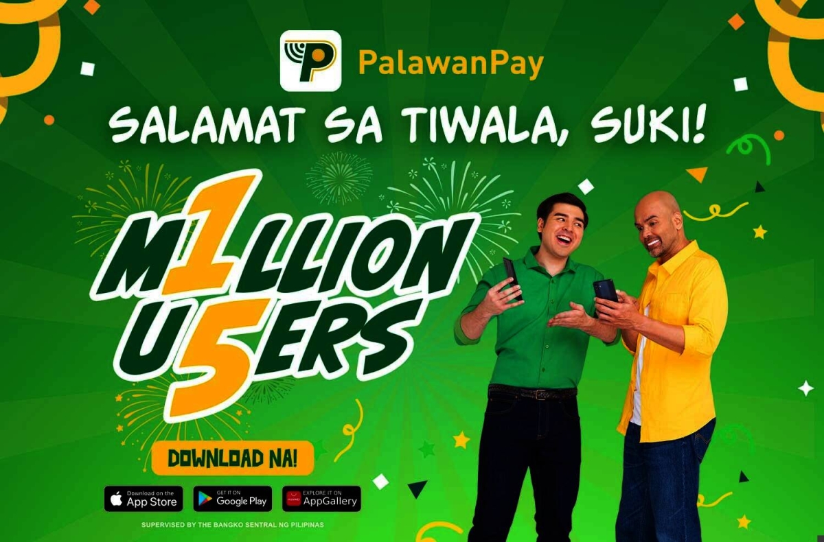 PalawanPay hits 15&M mark of registered users within 2 years thumbnail