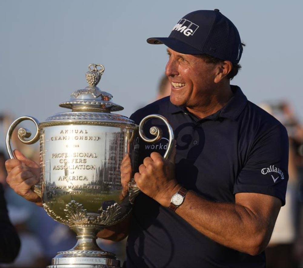 Mickelson oldest PGA winner at 50 The Manila Times