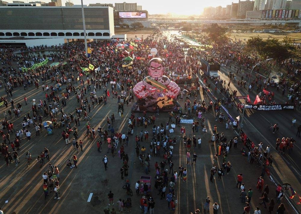 Thousands in Brazil join anti-Bolsonaro protests | The Manila Times