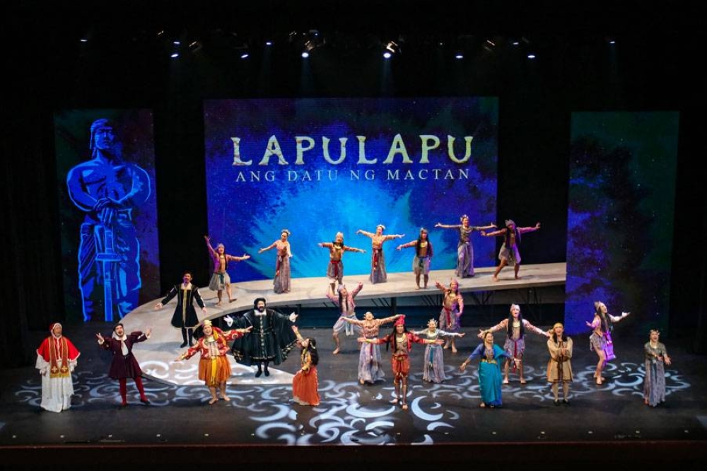 'Lapulapu, ang Datu ng Mactan' est la première production théâtrale au Metropolitan Theatre nouvellement conservé depuis qu'il a fermé ses portes en 1996. PHOTO PAR PAUL SUGANO/NCCA