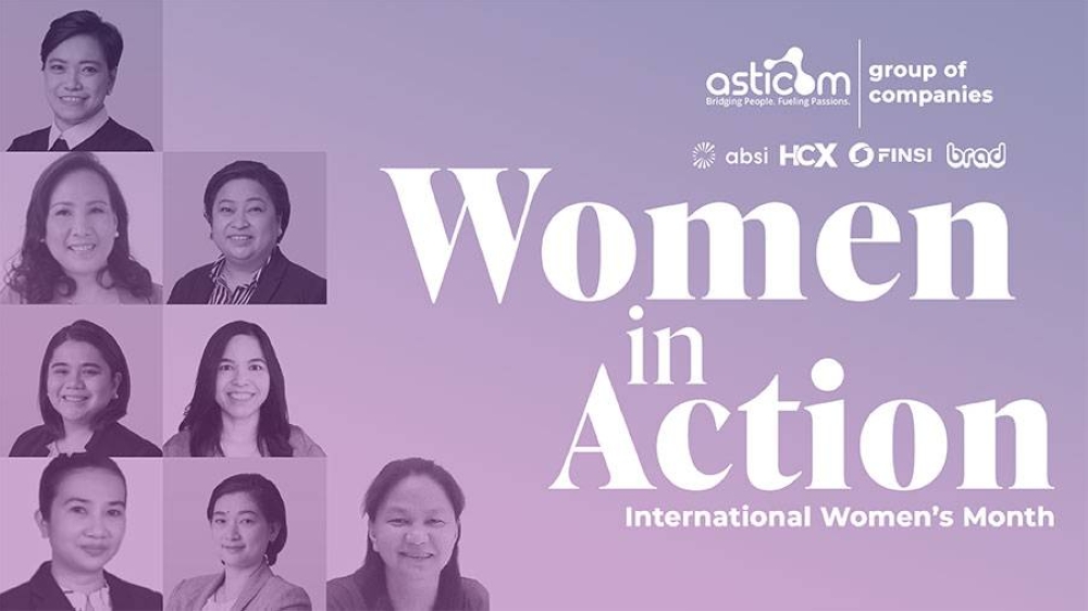 These are the empowered women behind the growth of Asticom. CONTRIBUTED POSTER