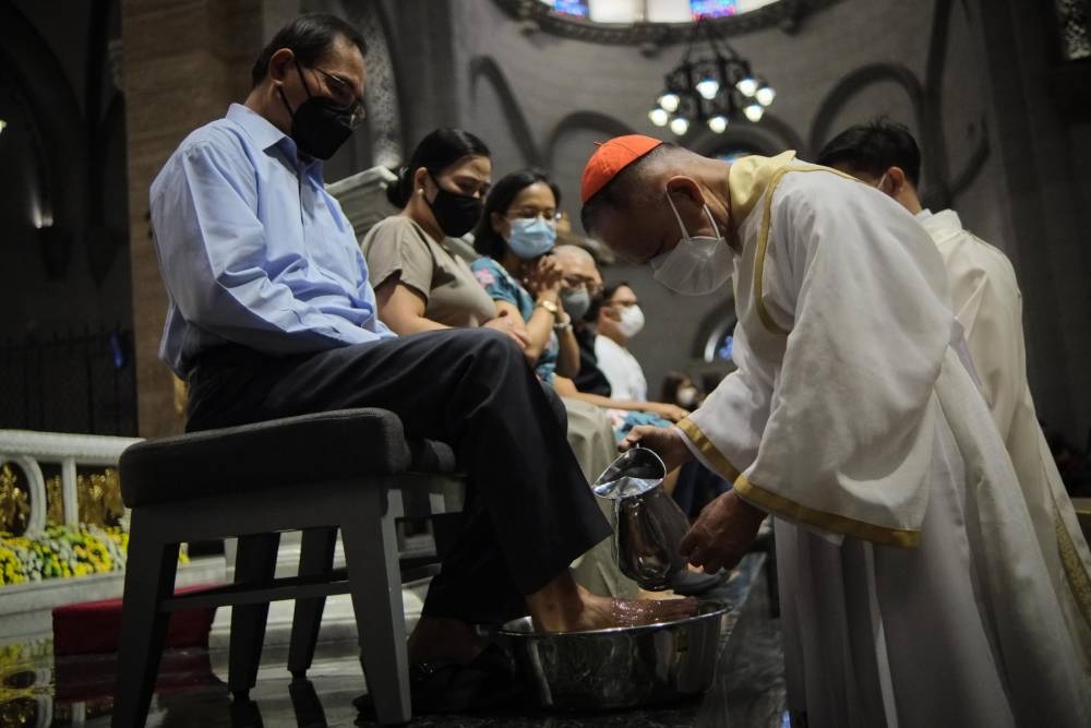 ‘Humildad, Disponibilidad, Poder en el Lavatorio de Pies’