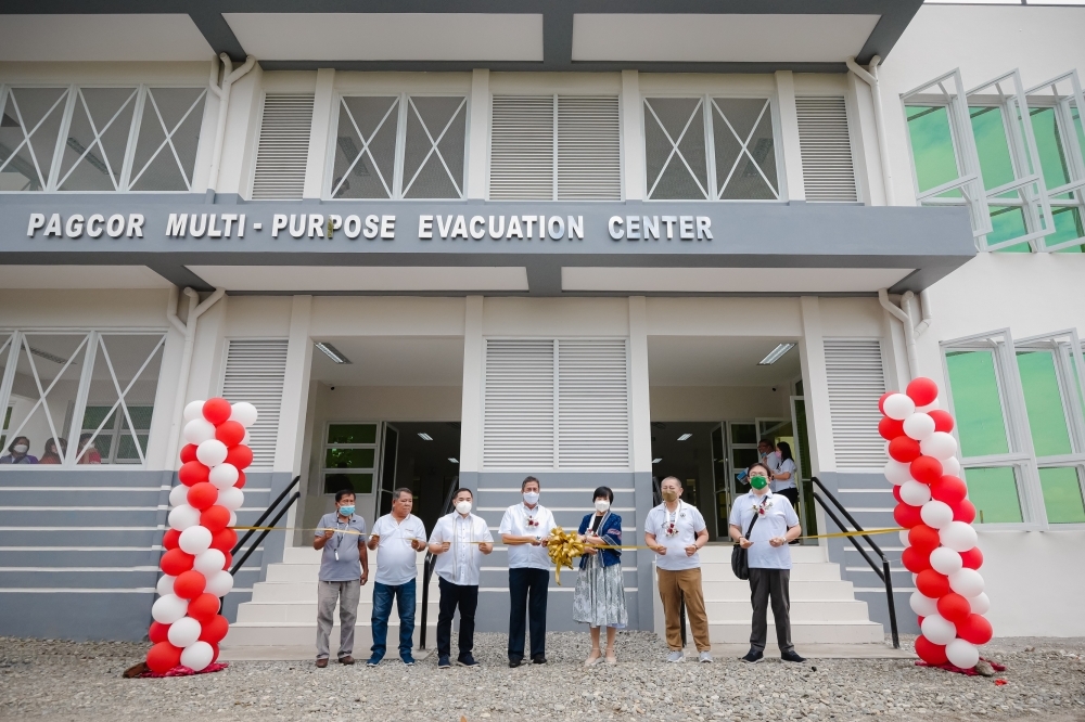 Pagcor chief inaugurates evacuation center in Tarlac | The Manila Times