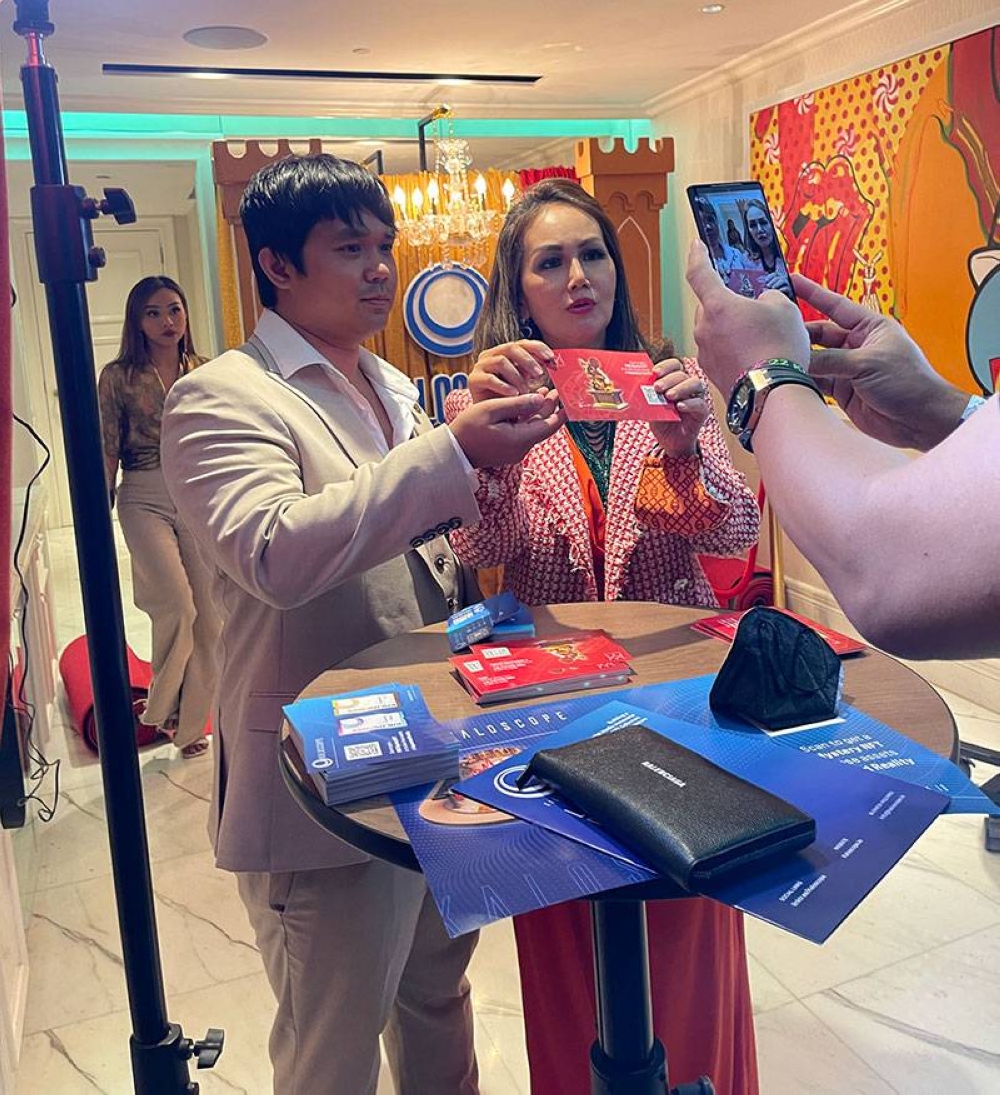 Kaloscope sponsored the NFT, Metaverse and Gamefi 2022 event held last May in Manila, the first of its kind in Southeast Asia.  photos provided