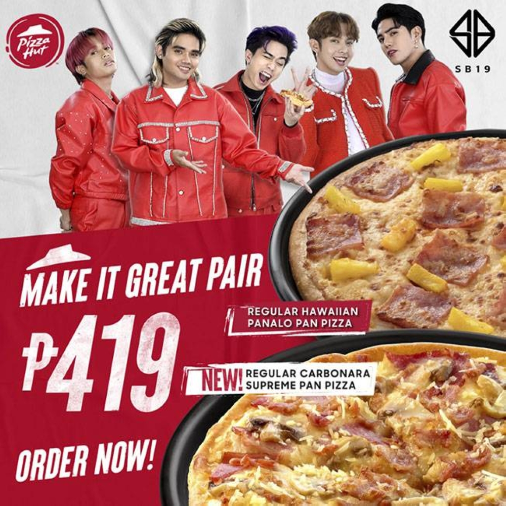 Great moments with SB19, Pizza Hut's 'Make It Great Pair Promo' The