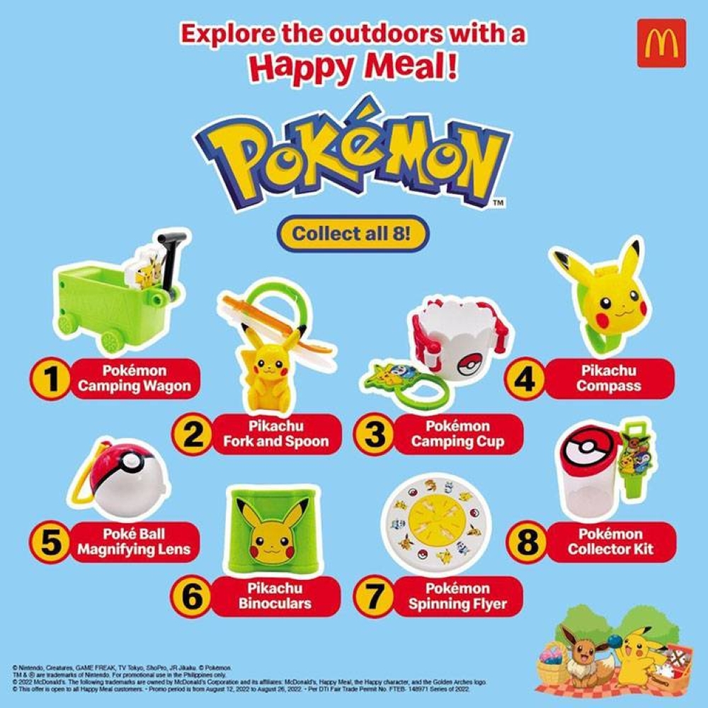 Mcdonald S New Pokemon Happy Meal Goes