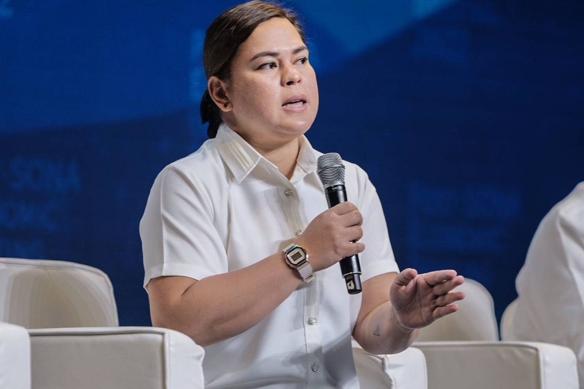 Vice President Sara Duterte. PHOTO BY JOHN RYAN BALDEMOR