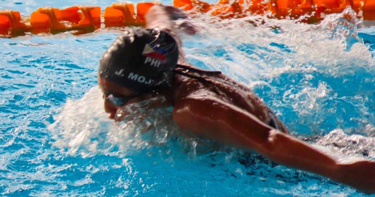 World Juniors Championships semifinalist and Brent International School standout Micaela Jasmine Mojdeh finishes a lap during the 32nd Cambodia Southeast Asian Games-National Swimming Qualifying on Friday, Feb. 17, 2023, at the New Clark City in Capas, Tarlac. CONTRIBUTED PHOTO