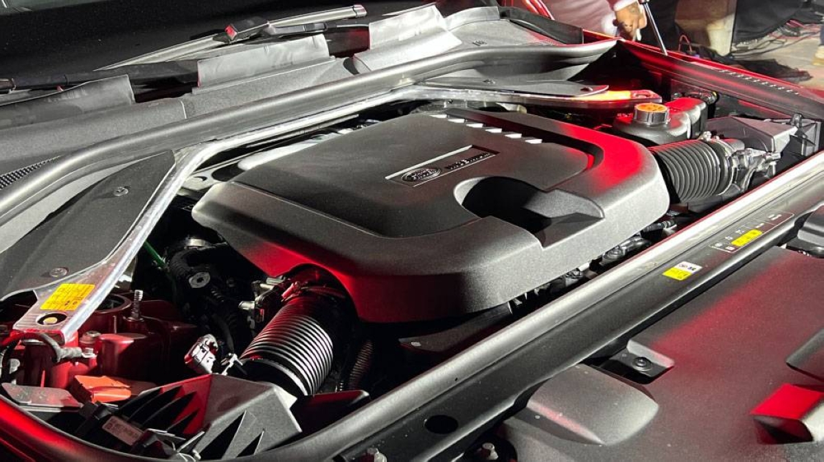 A twin-turbo 4.4-liter V8 version is available for the P530 variant