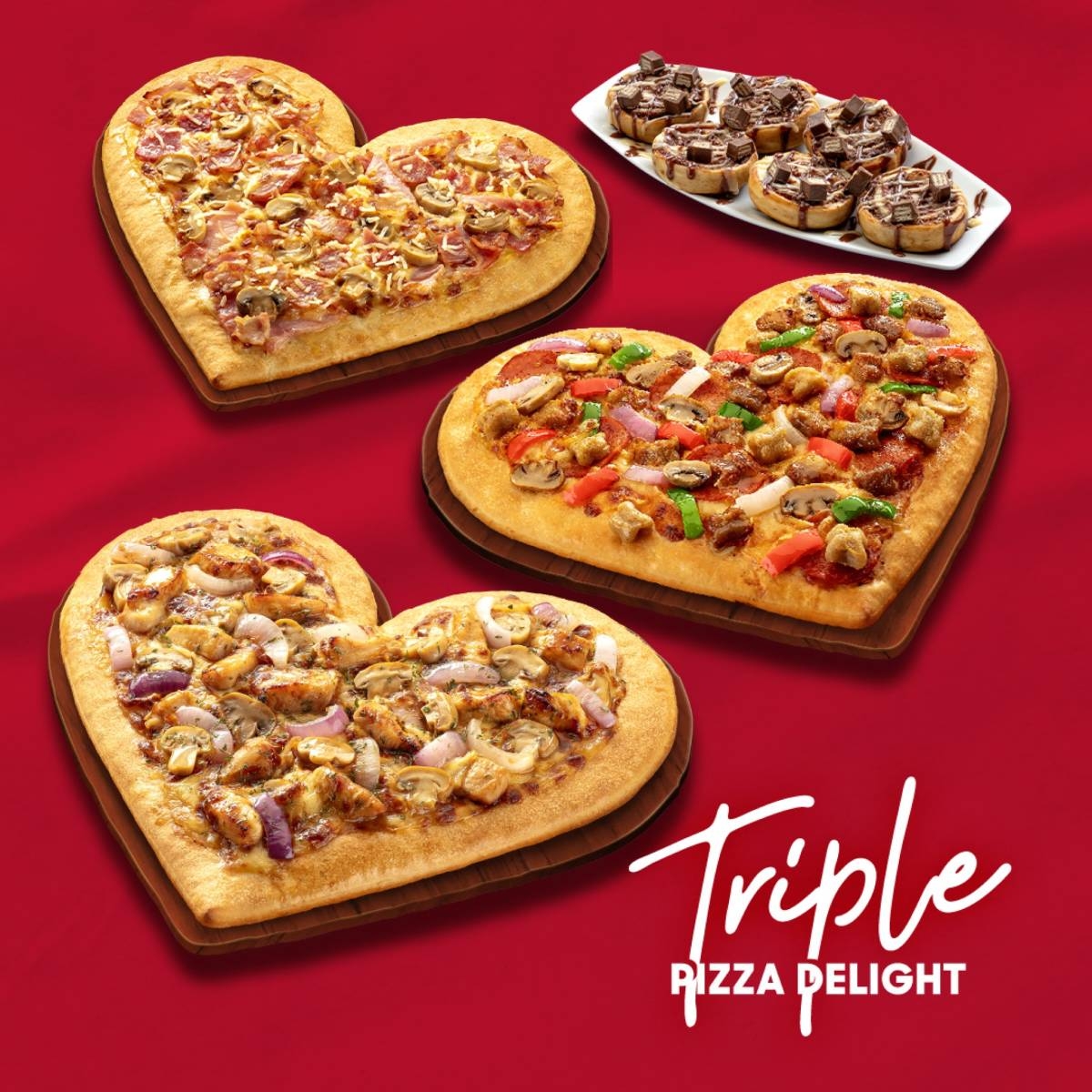 Pizza Hut brings back the Heart-shaped Pan Pizza 