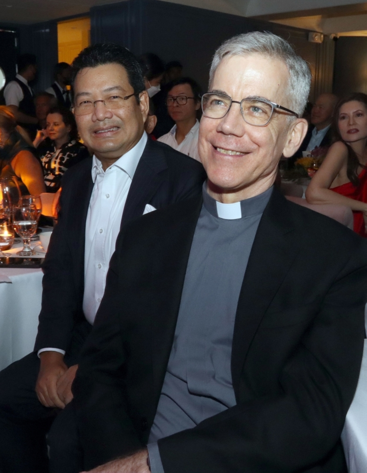 Thailand Amb. Tull Traisorat and Papal Nuncio Charles Brown