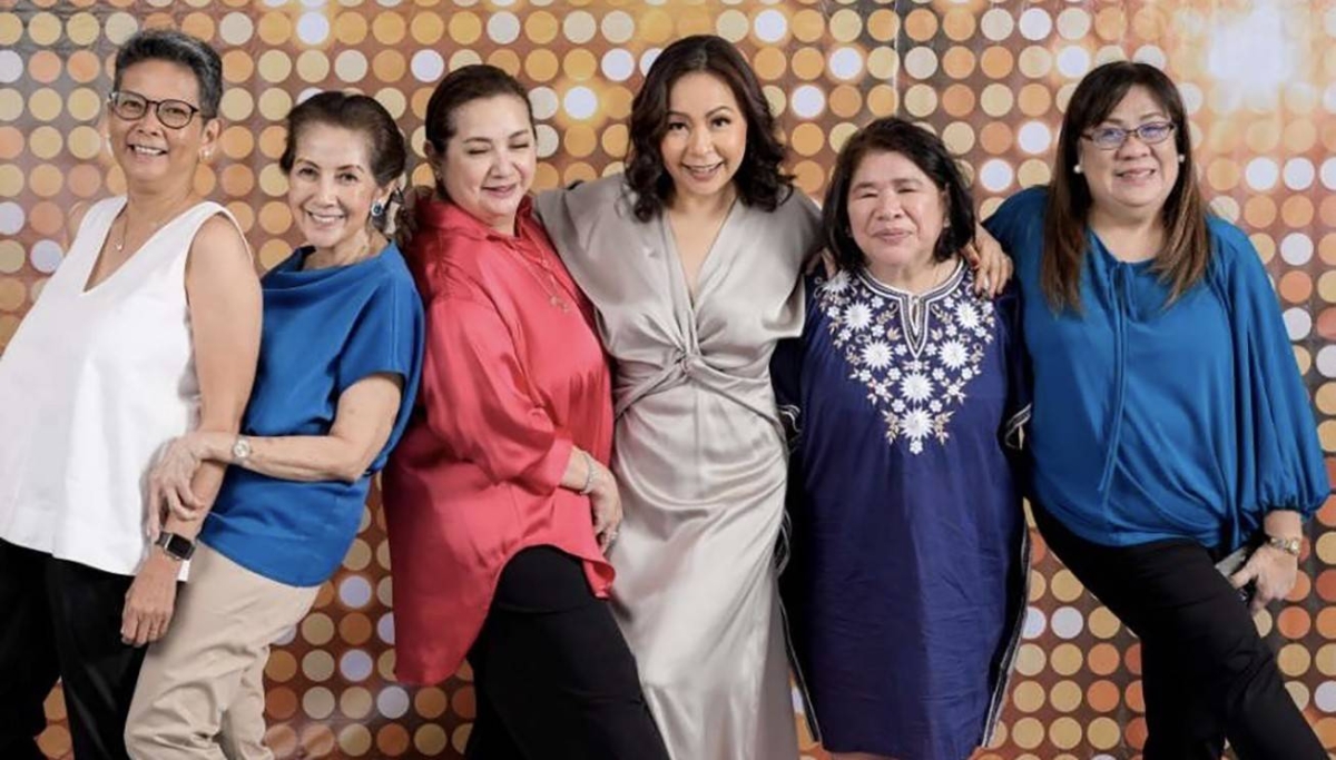 Marlyne Chanco, Trina Kalaw, Lizette Licaros, Joy Gutierrez, Rinna Licaros and Marivic Roy