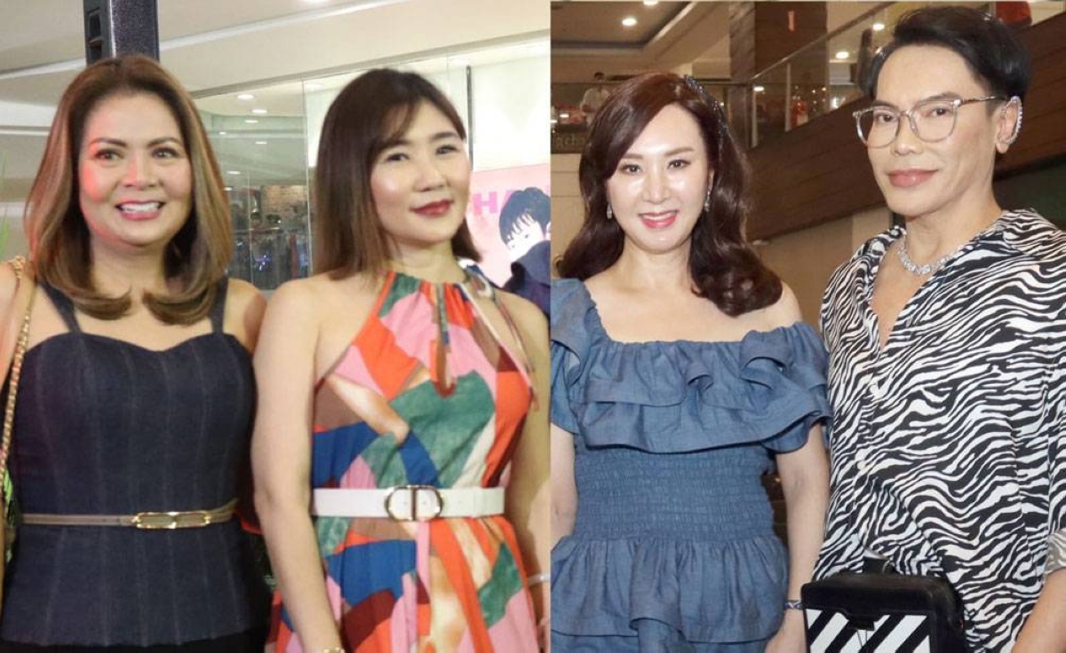 Joy Rustia, Nikki Tang, Carolyn Tan and Junjun Ablaza