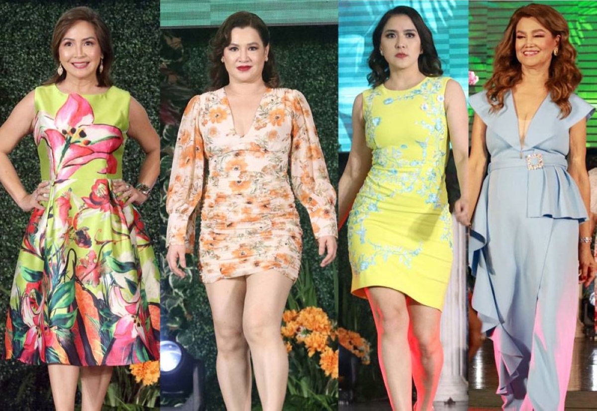 Joy Ejercito, Joy Melendres, Ara Mina, and Merci Padolina