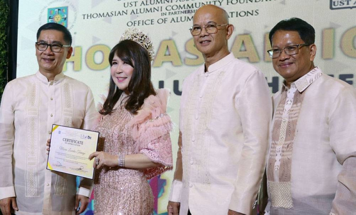 CBCP Sec. Gen. Msgr. Bernie Pantin, Malou Martinez, Reymar Papasin and Atty. Dwight Ramos