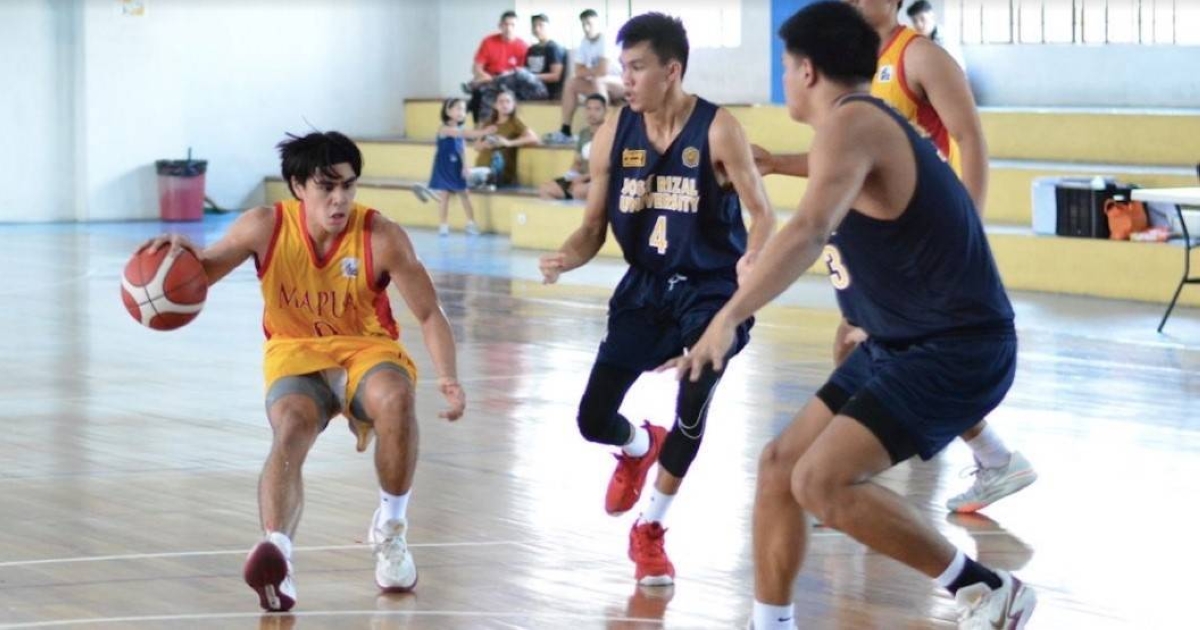 Mapua’s Clint Escamis (left) PINOYLIGA PHOTO