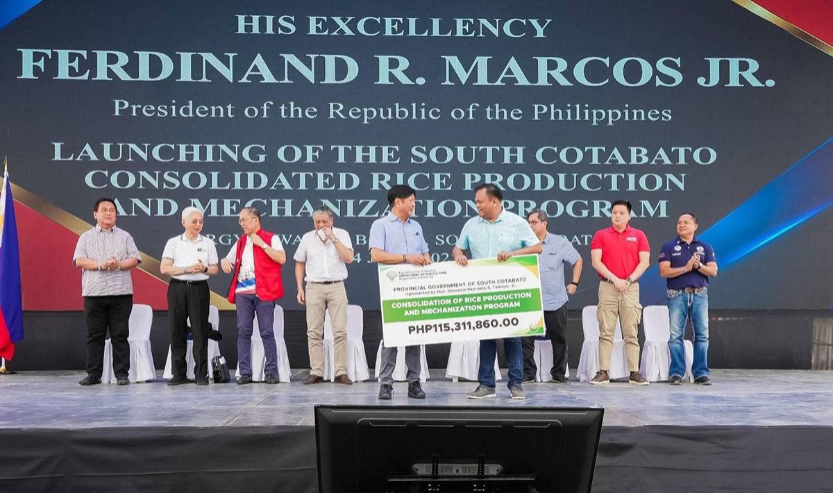 Rice program launched in South Cotabato | The Manila Times - Vimarsana News