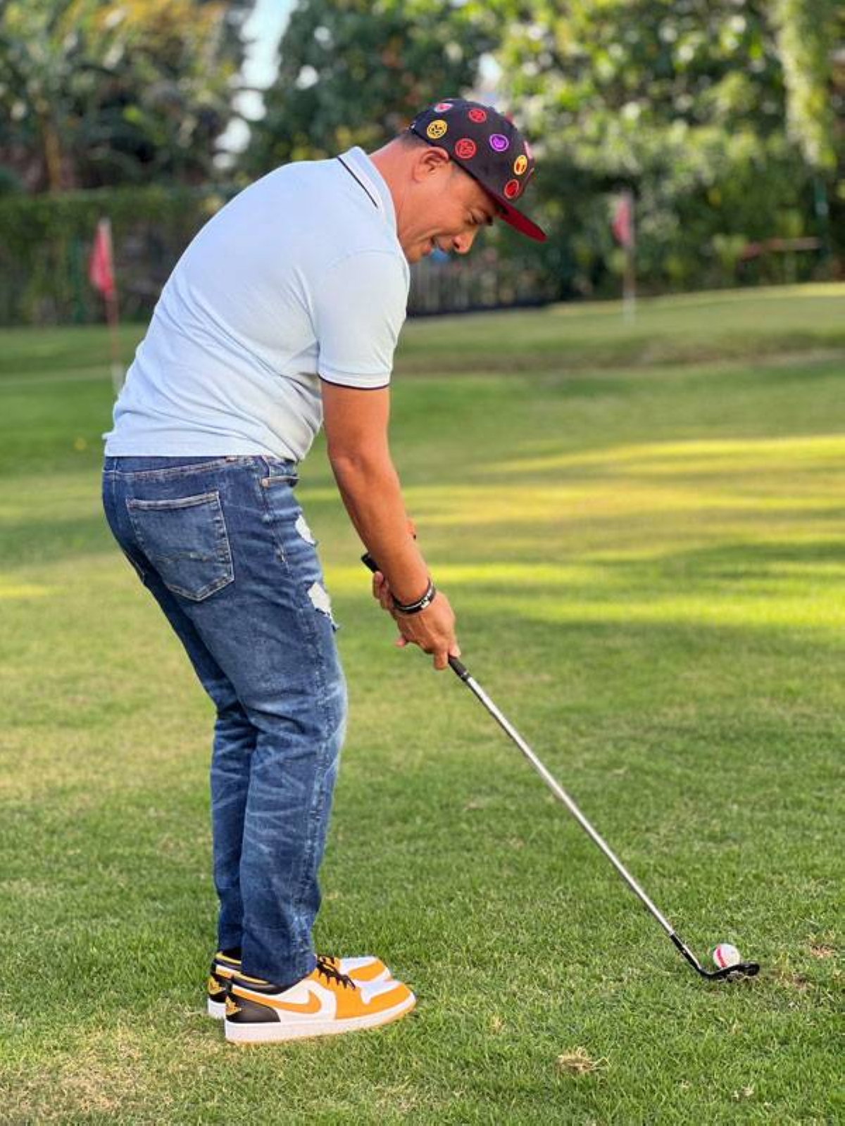 Dads can enjoy the game of golf like actor Cesar Montano at The Tivoli Country Club.