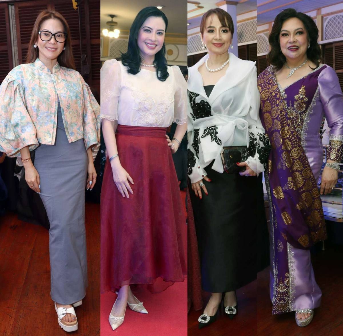 Maru Go, Tiffany Cuna, Marivic Aquino and Nelia Sarcol