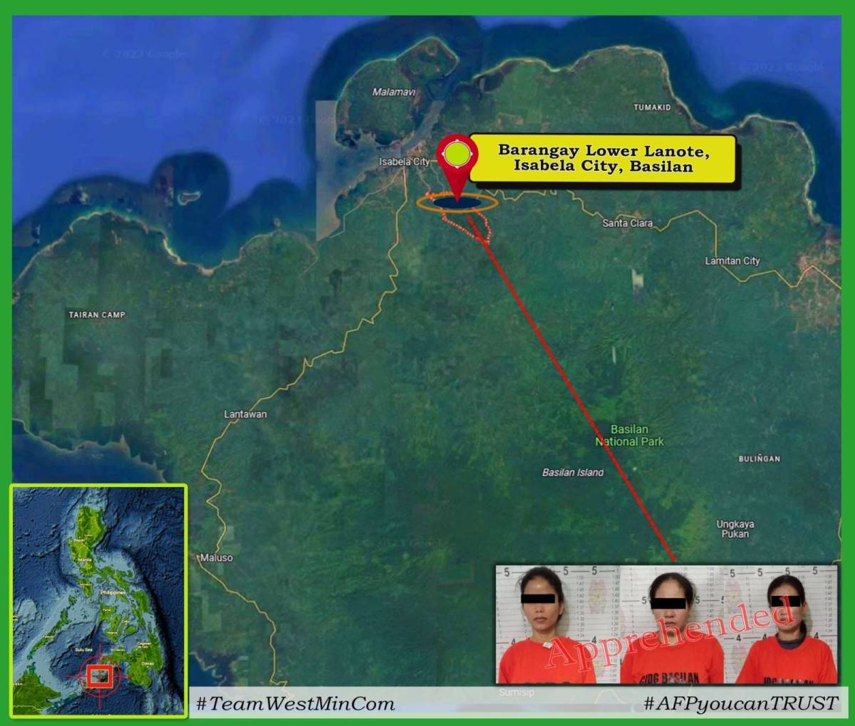 Troops capture wives of terror leader in Mindanao - Vimarsana News