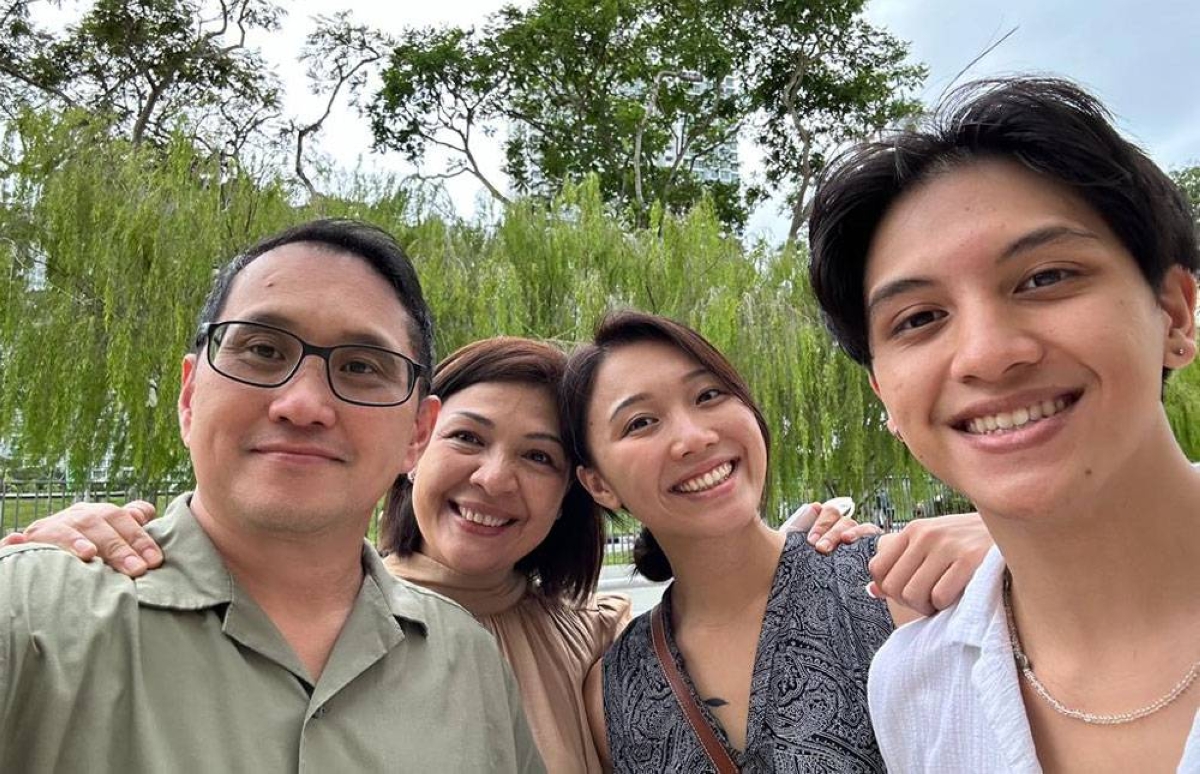 EastWest CEO Jerry Ngo and family