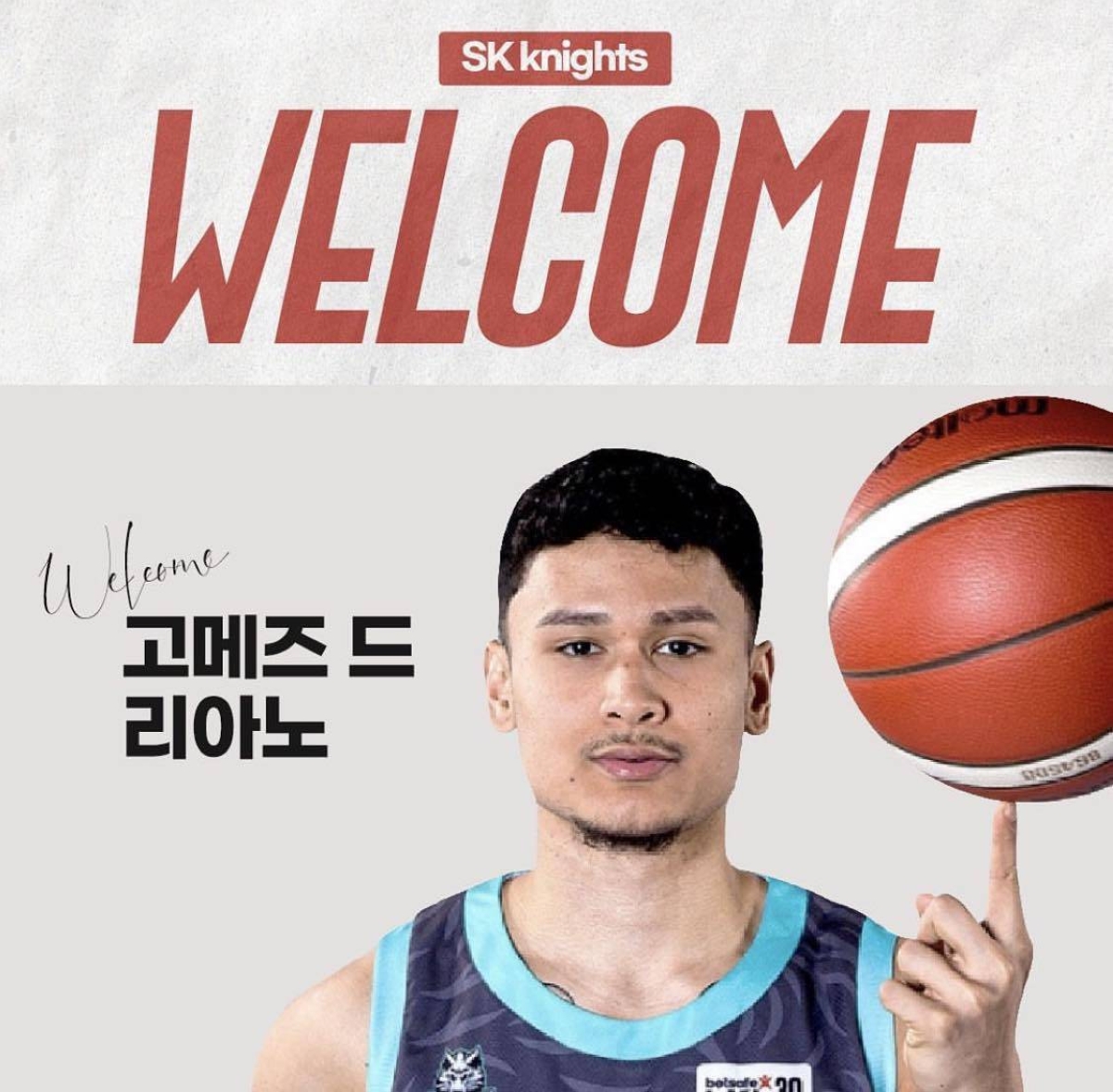 Juan Gómez de Liaño PHOTO FROM SEOUL SK KNIGHTS INSTAGRAM