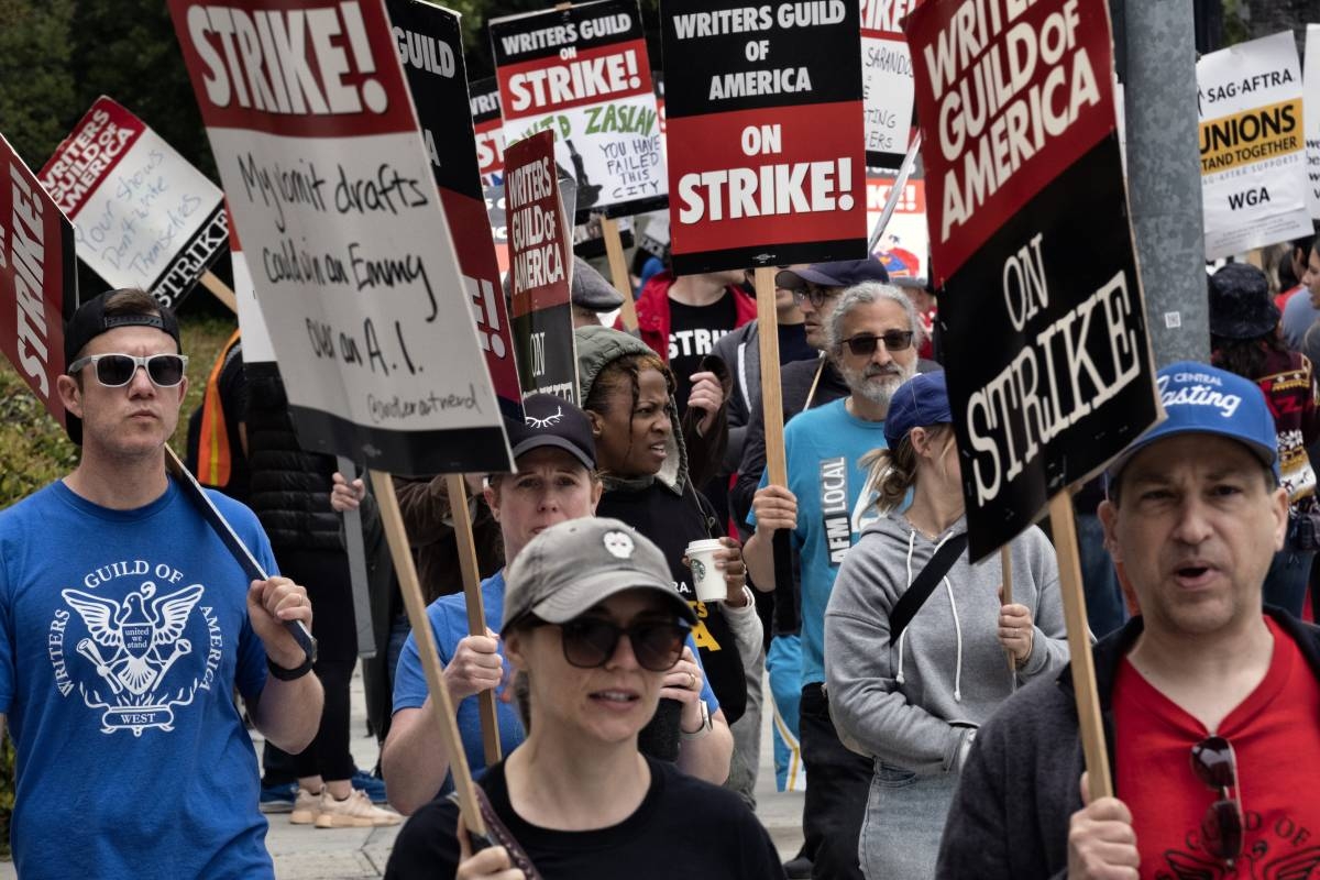 Hollywood writers say they'll win as strike reaches 50 days - Vimarsana News