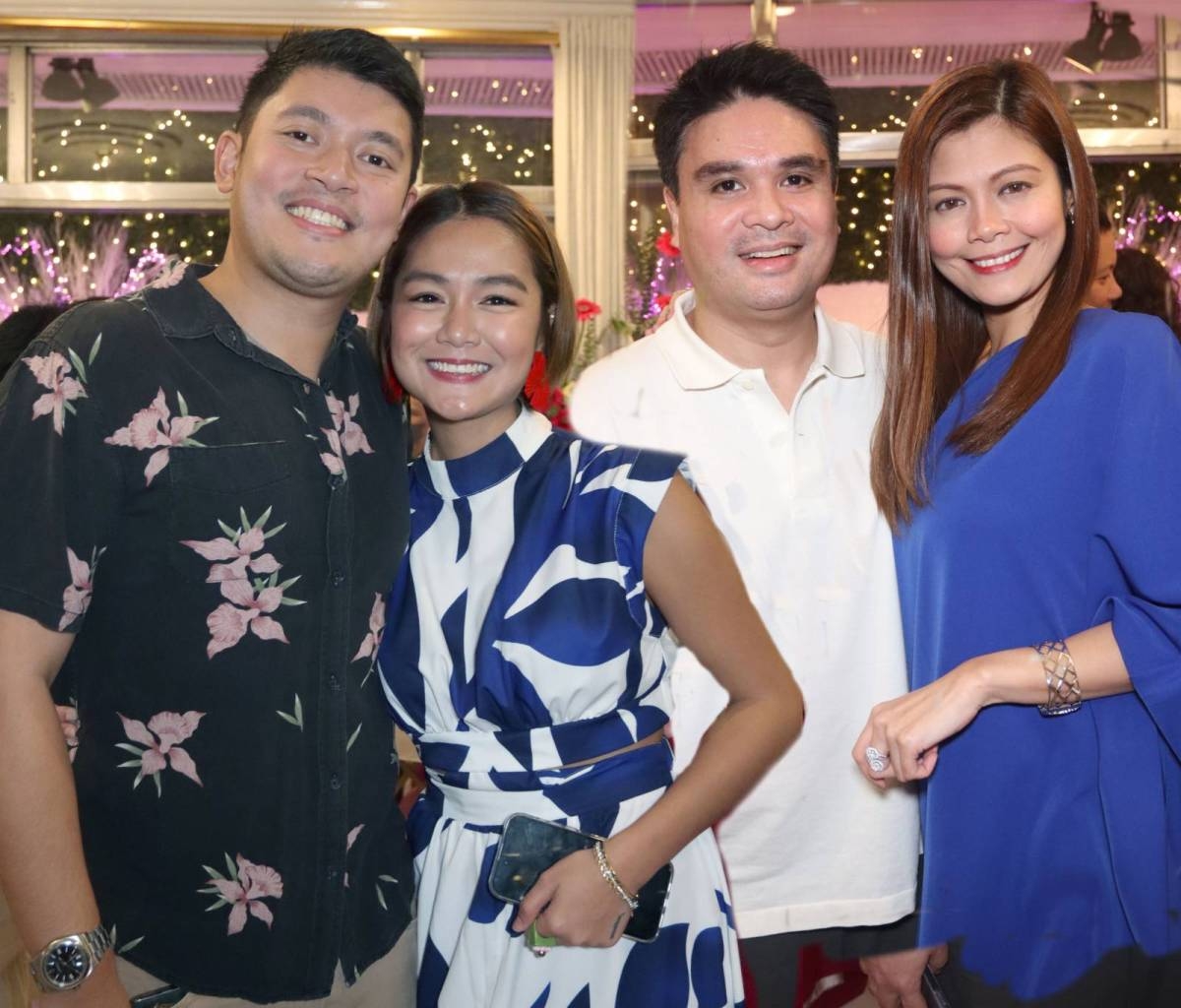  Marco Gonzales and Lorraine Lopez, Mike Yuseco and Andrea Gonzales