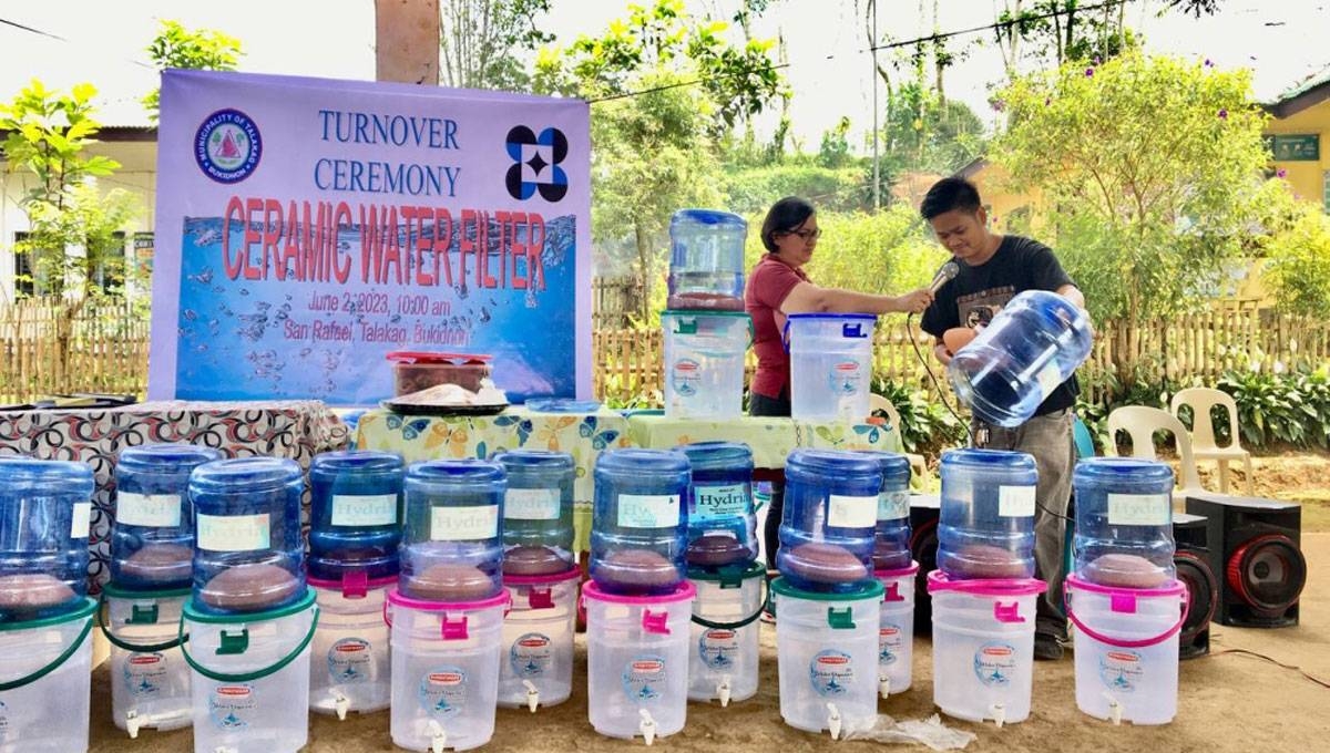 Ceramic water filters for Higaonon households - Vimarsana News