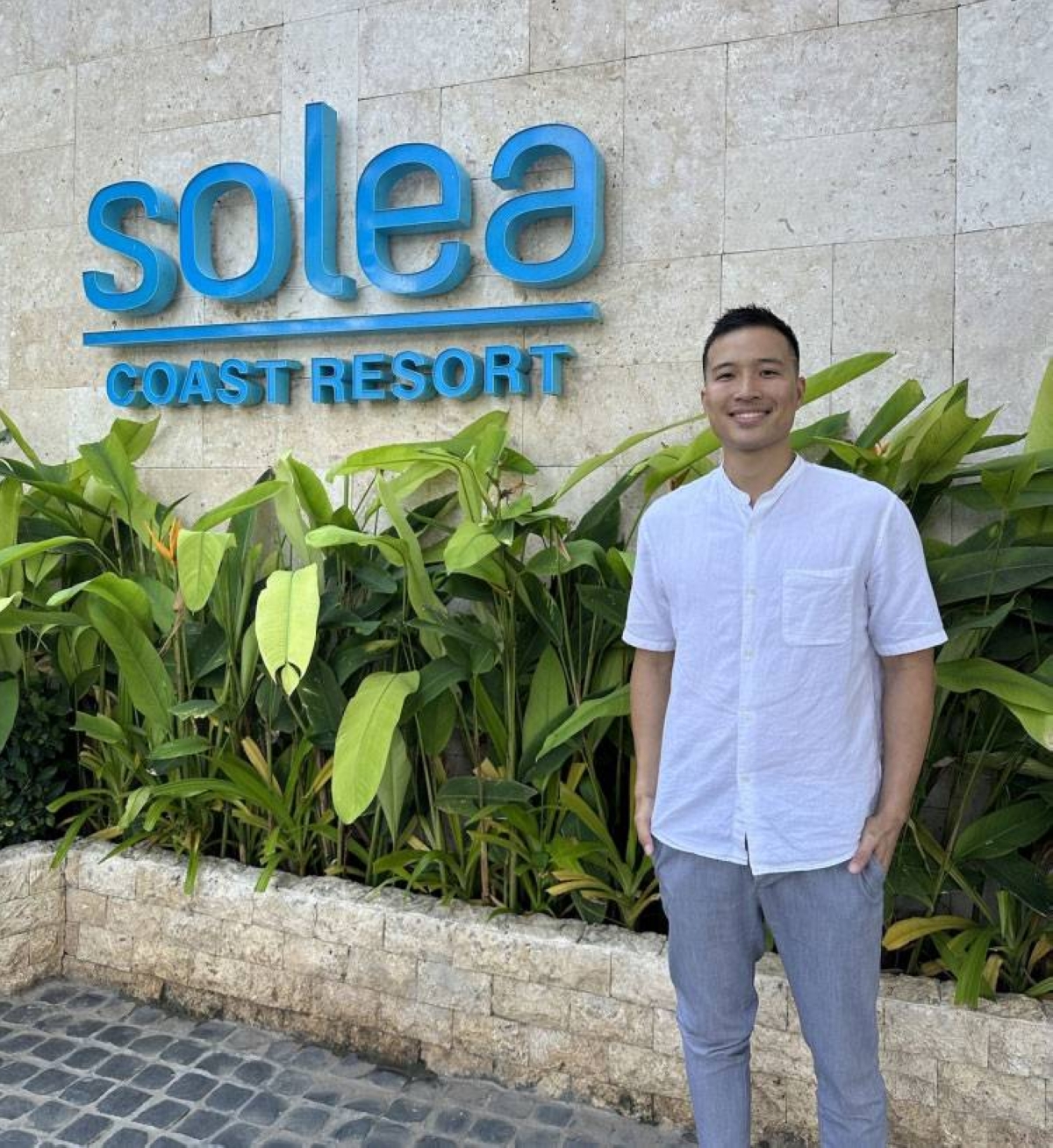 Chris Gothong, owner and managing director of Solea Resorts and Hotels