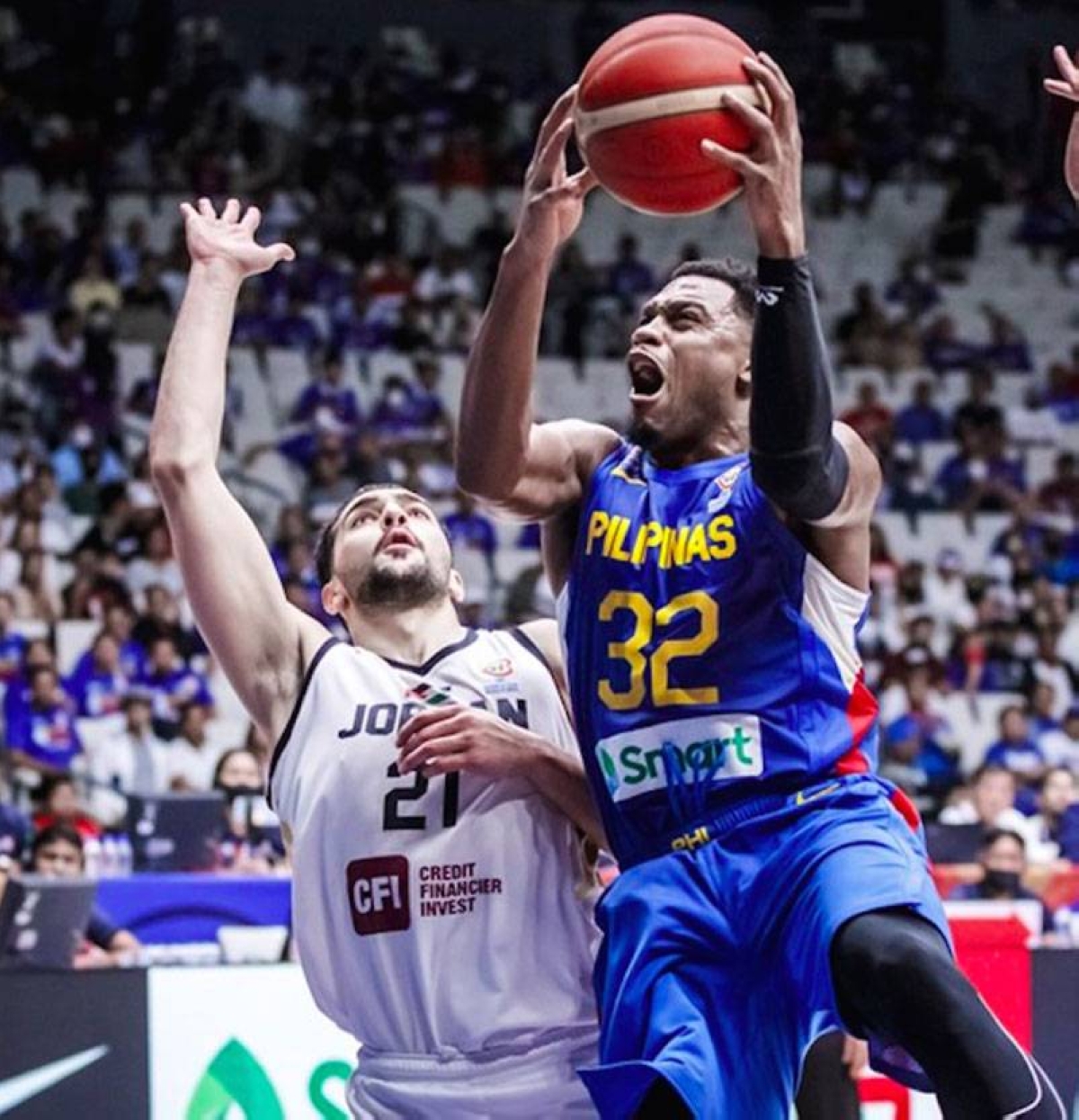 Gilas Pilipinas’ Justin Brownlee (No. 32) FIBA PHOTO