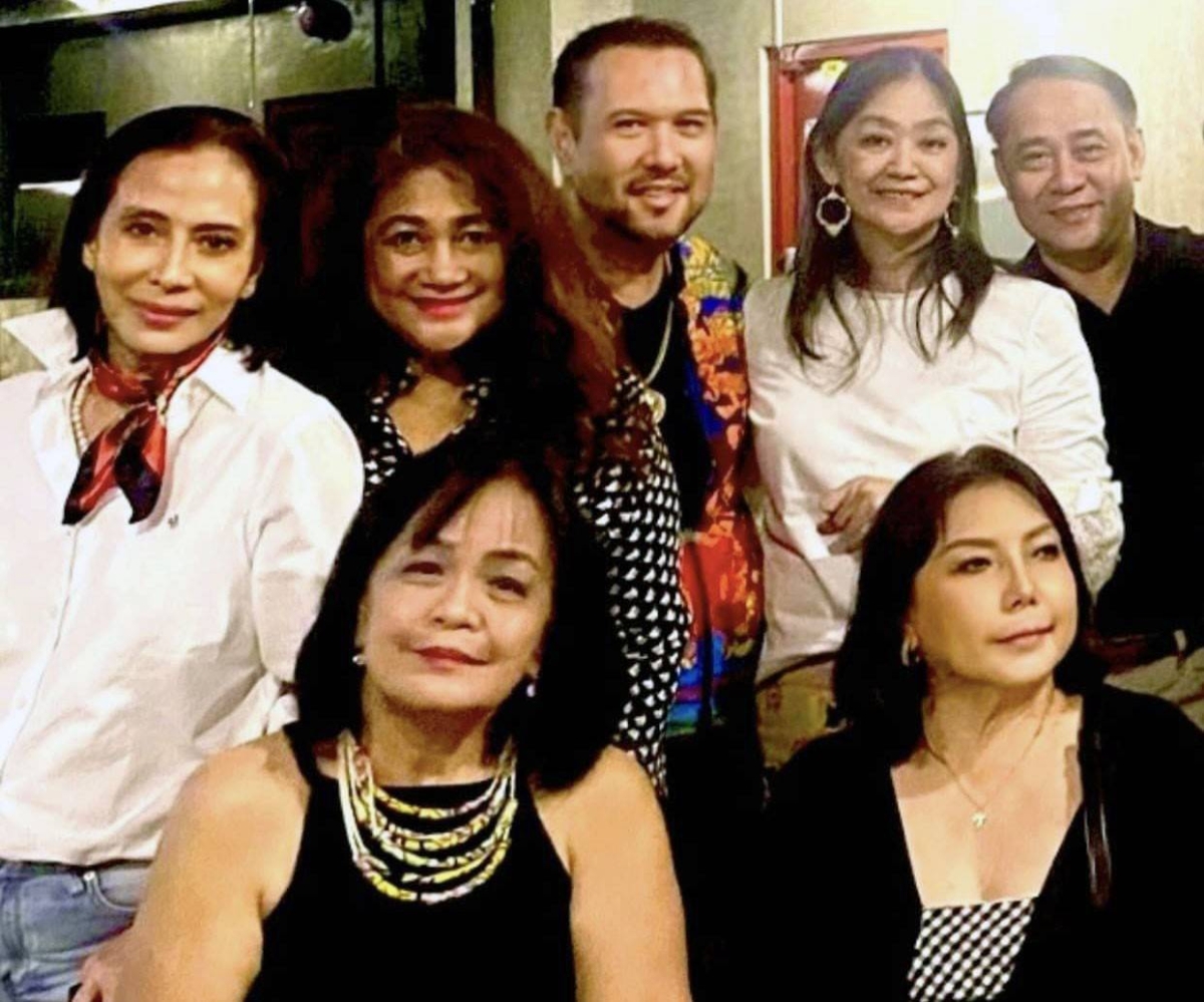 Leah Miranda, Anne Derecto, Jorge Hizon, Choy and Al Bernardo, (seated) Marivel Carandang and Mila Lim