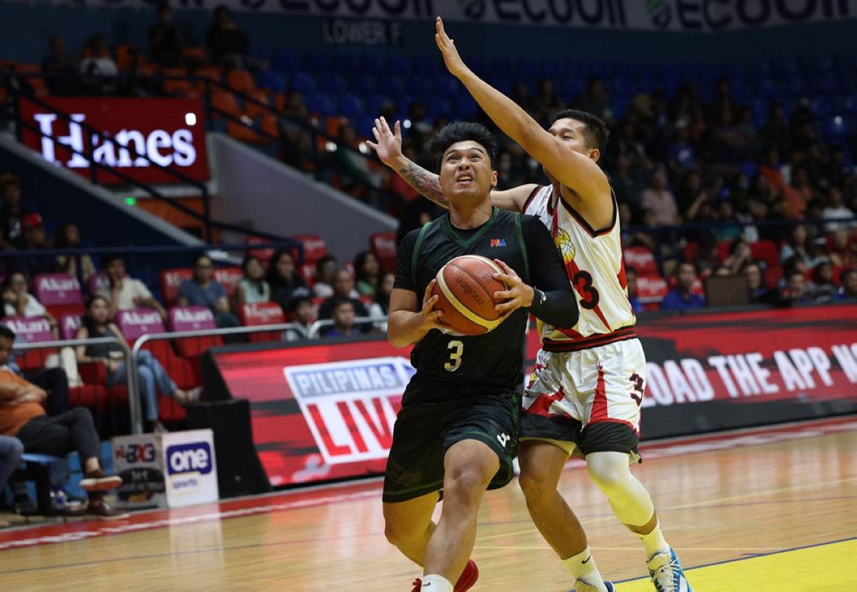 Juami Tiongson of Terrafirma scored 15 points and dished six assists against San Miguel last Sunday. PBA IMAGE