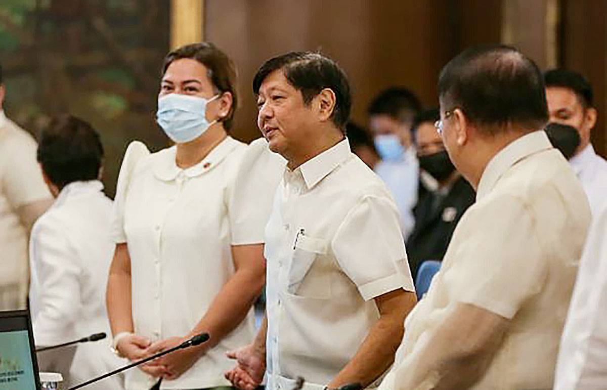 President Ferdinand Marcos Jr. and Vice President Sara Duterte 