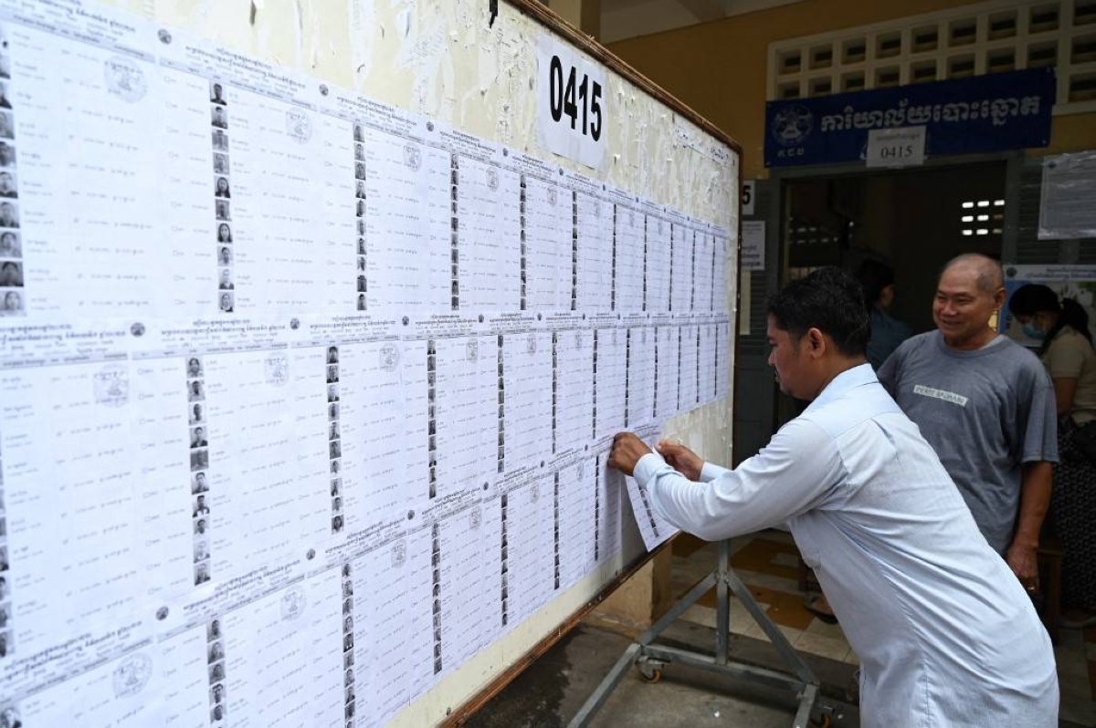 Cambodian poll workers prepare, pray ahead of one-sided vote - Vimarsana News