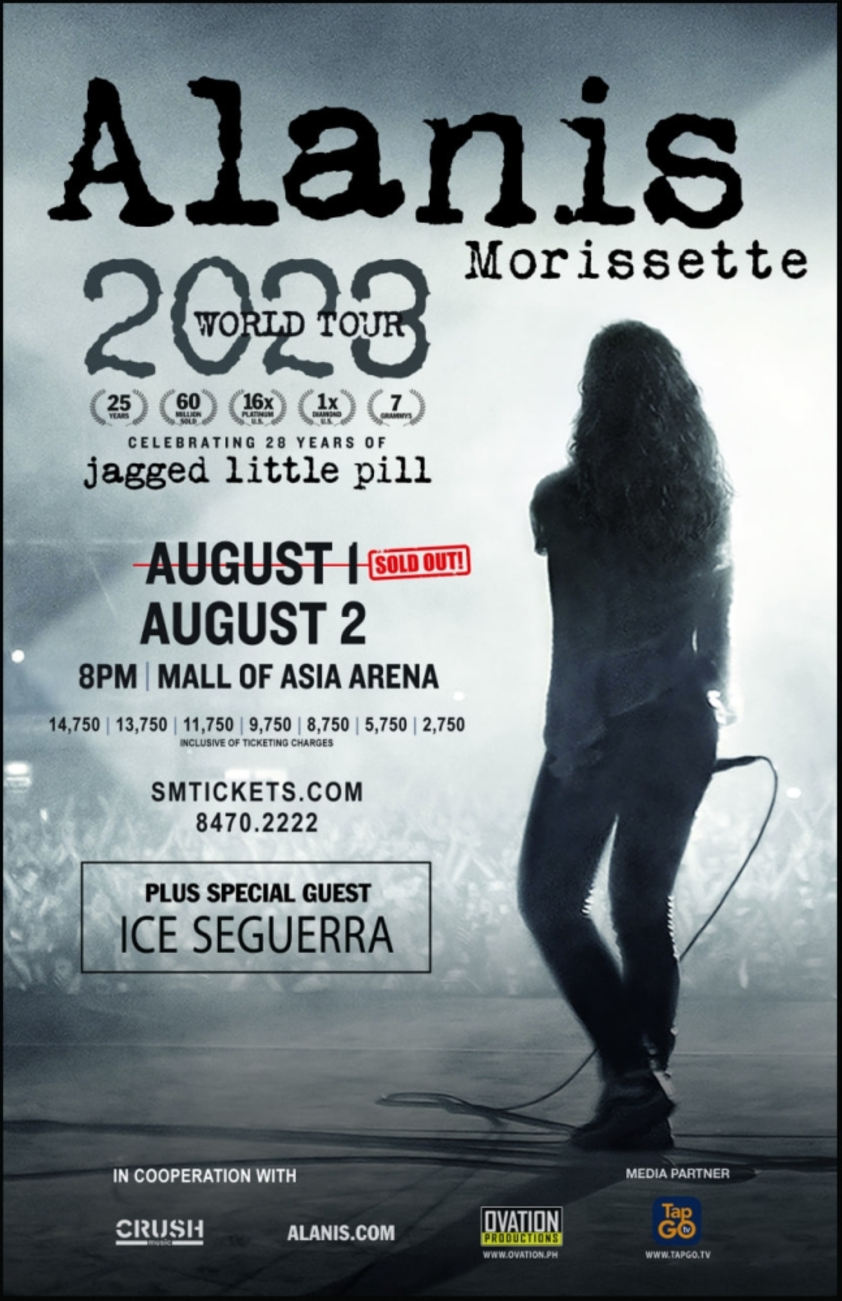 Ice Seguerra opens Alanis Morissette's PH concerts - Vimarsana News