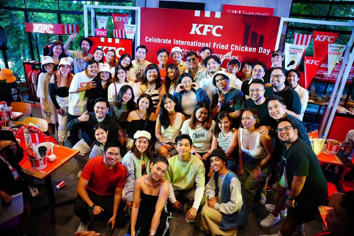 KFC gathered chicken lovers to celebrate International Fried Chicken Day.