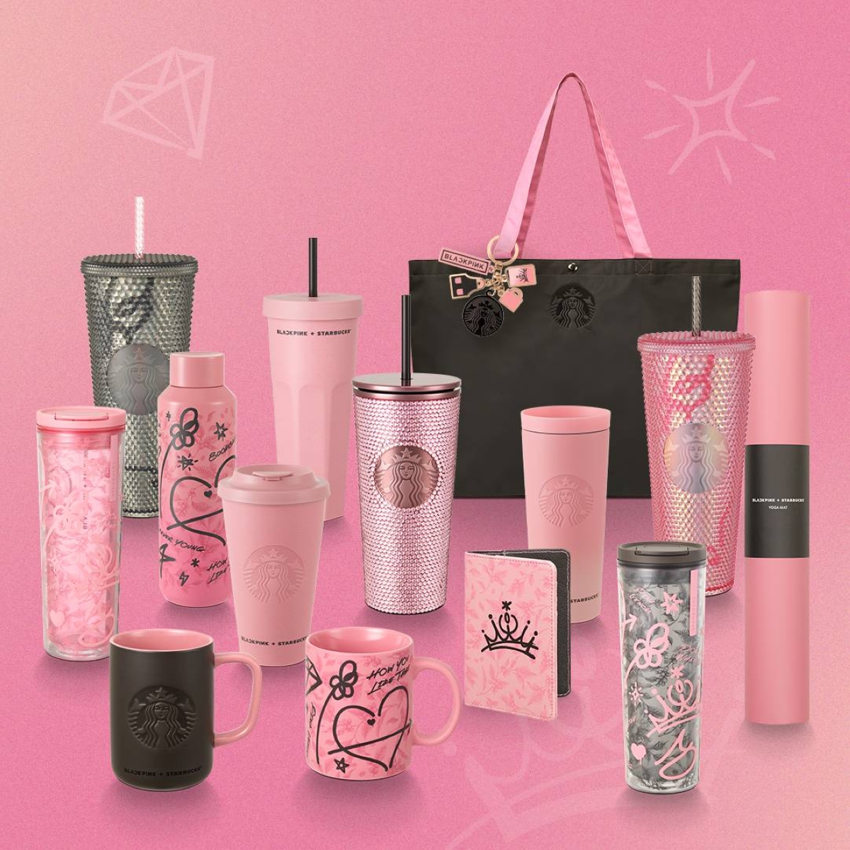 Blackpink X Starbucks collection