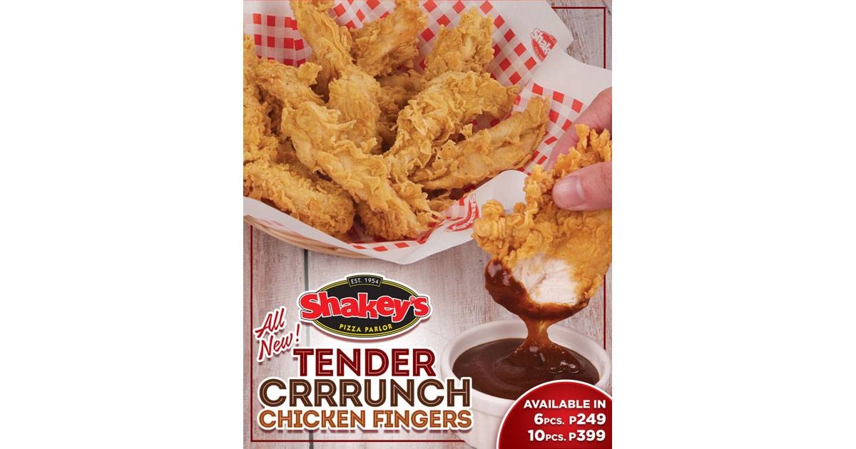 Shakey's introduces Tender Crrrunch Chicken Fingers - Vimarsana News