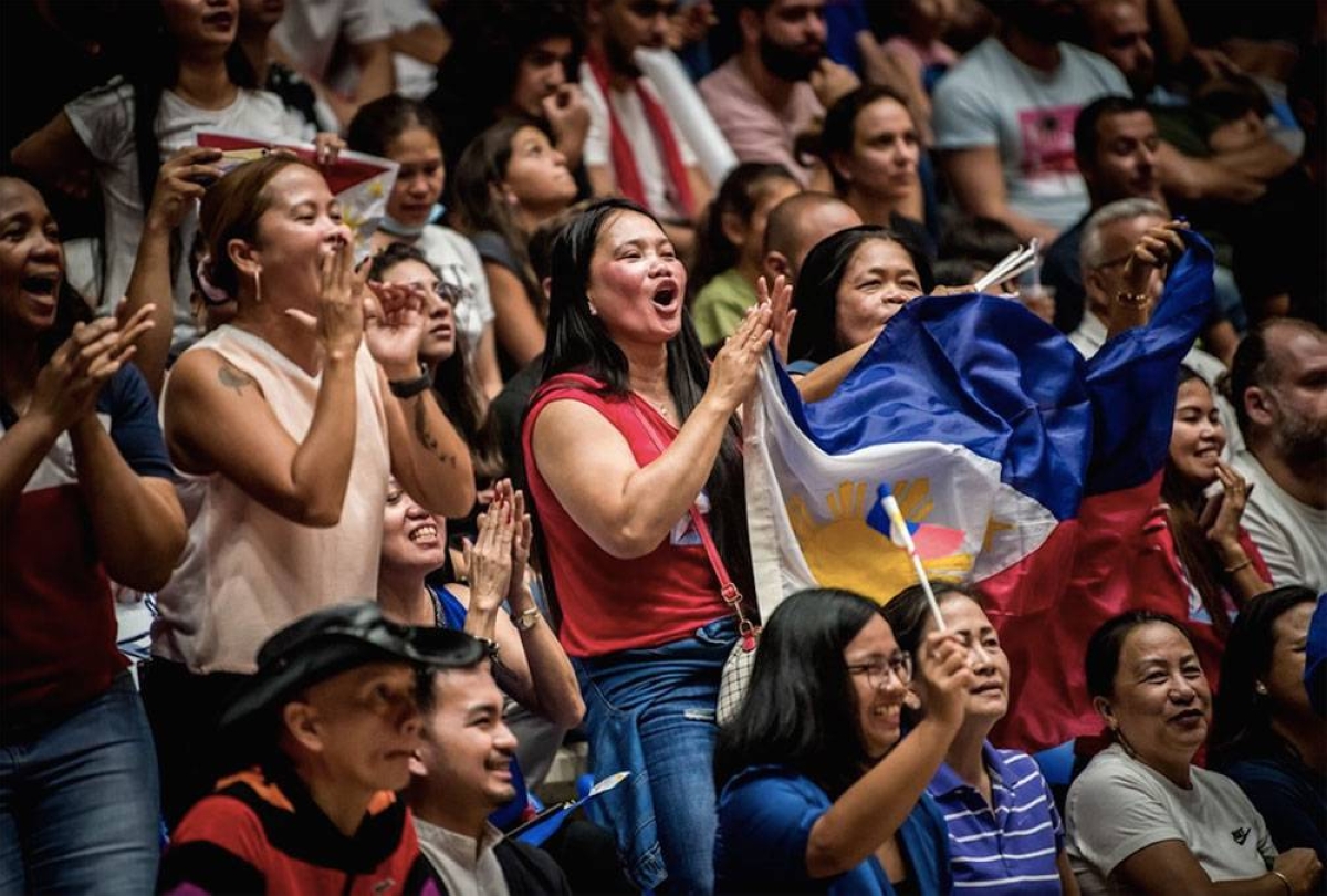 Gilas Pilipinas supporters FIBA PHOTO