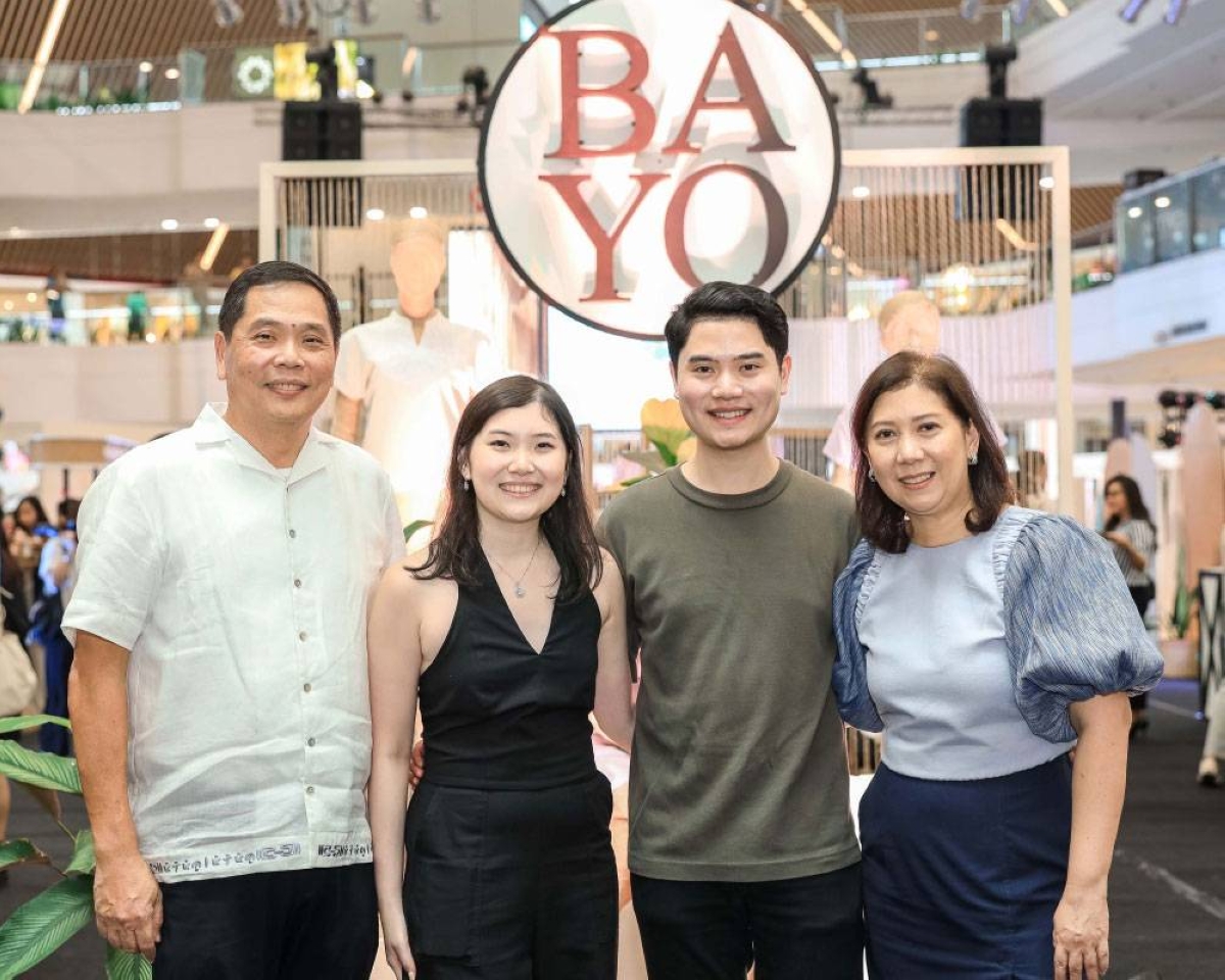 (From left) Leo Lagon, Bayo Group co-CEO; Alyssa Lagon, Branding and Sustainability executive and Tela founder; Louie Lagon, Business Development head; and Anna Lagon, creative director and co-CEO.