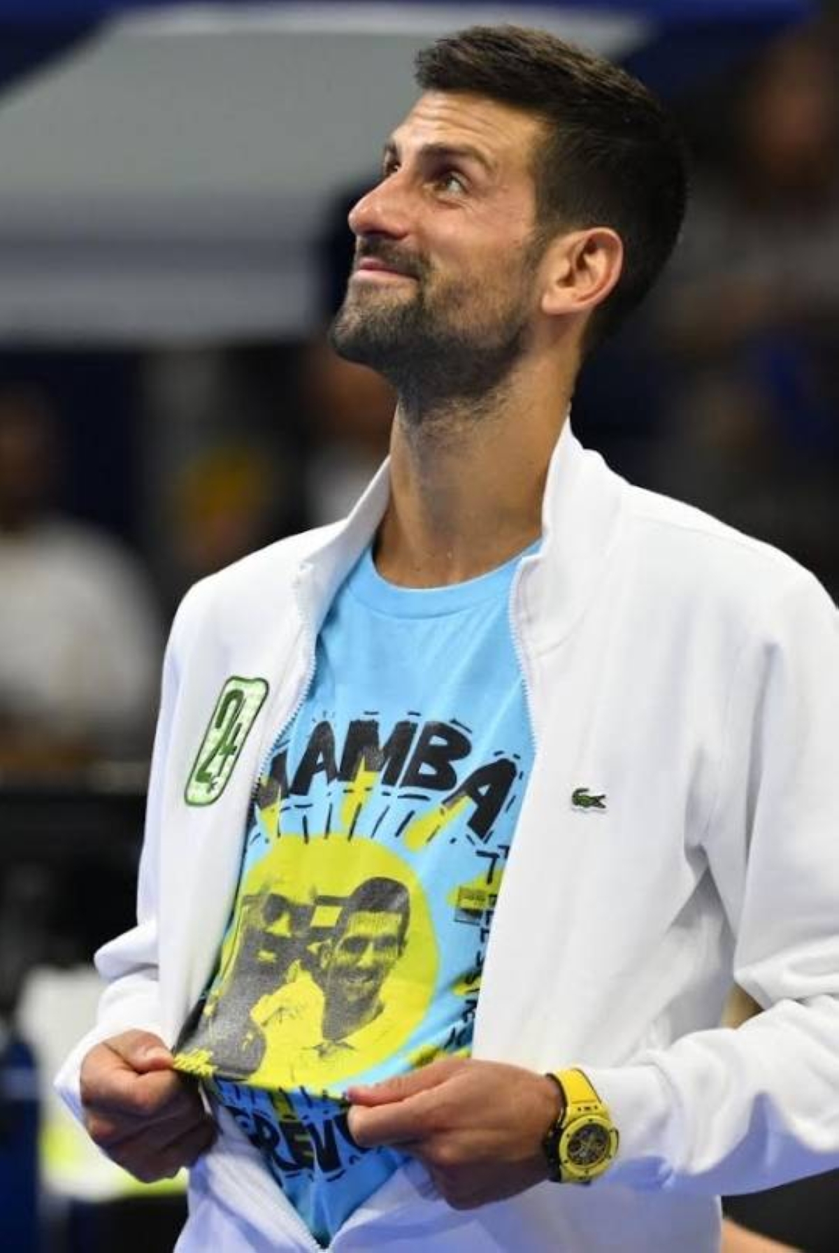 Novak Djokovic honors Kobe Bryant after US Open win