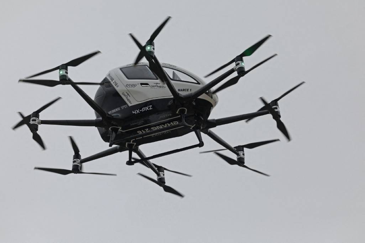 Israel flies drone taxi over Jerusalem | The Manila Times - Vimarsana News