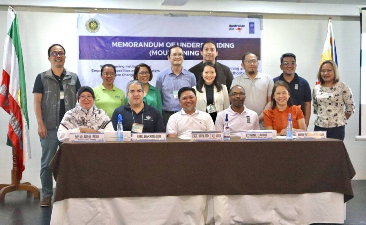 BARMM, Australia and UNDP partner for a resilient future - Vimarsana News