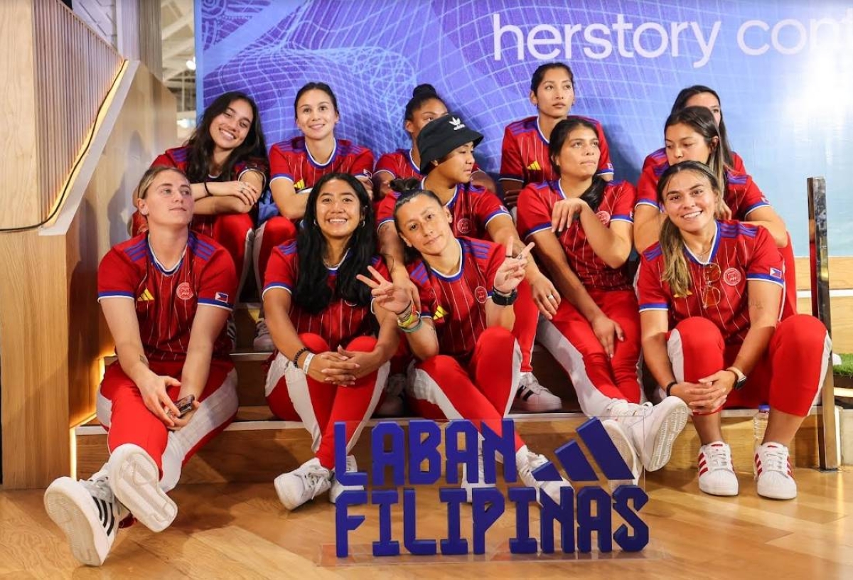 Members of the Philippine women's football team. PHOTO BY RIO DELUVIO