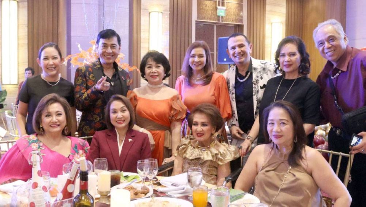 Cong. Linabelle Villarica, Usec. Kim Lokin, Nene Leonor, Gigi Trinidad (standing) Dr. Jennie Diaz, Sonny Tanchanco, Baby Tan, Milo Bondoc, John Gaddi, Nini Licaros and Gerard Ramirez