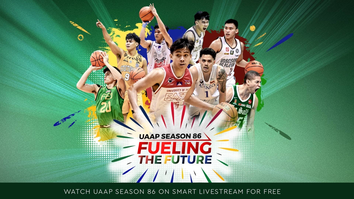 Catch the UAAP Season 86 for free on SMART Livestream CONTRIBUTED PHOTO
