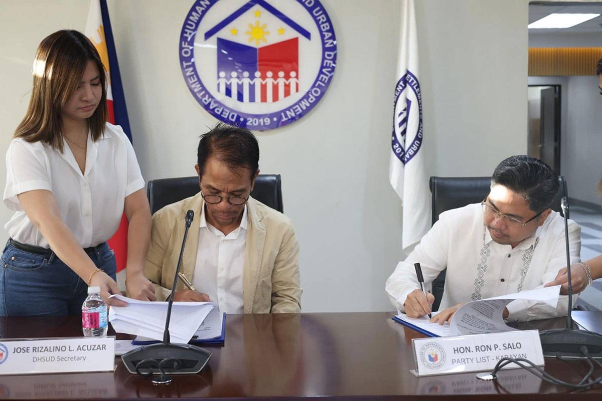 Kabayan, DHSUD sign housing agreement | The Manila Times - Vimarsana News