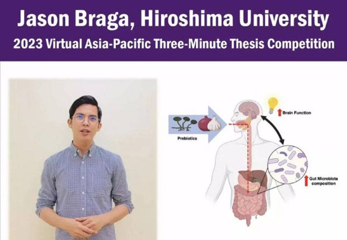 CvSU scholar represents Hiroshima University in virtual APAC three-minute thesis competition - Vimarsana News