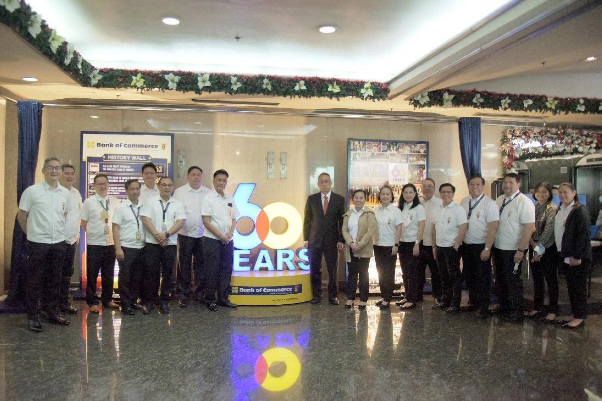 Speech delivered by Bank of Commerce President and CEO Michelangelo Aguilar during the unveiling of BankCom's 60th anniversary logo - Vimarsana News